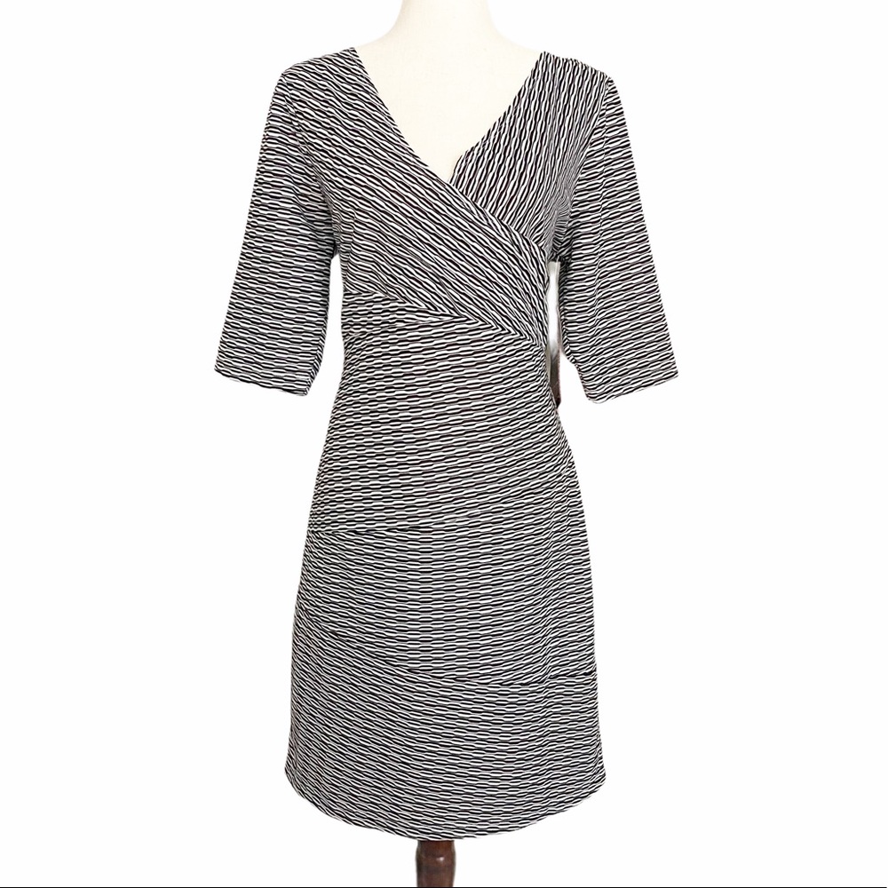 NWT Miraclesuit Poly Blend Black and White Dress